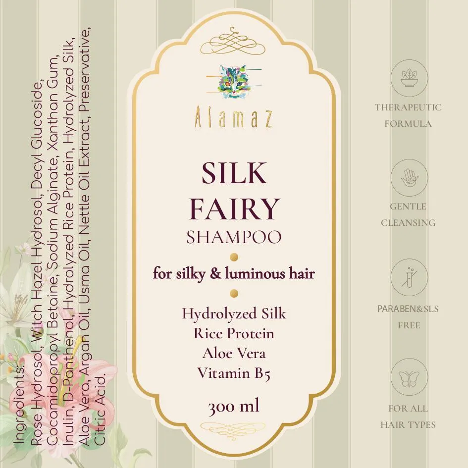 עיצוב המדבקה המלא של Silk Fairy